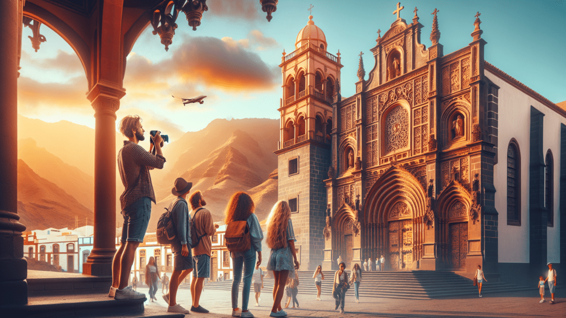 Besichtigung der historischen Kirche Virgen de Candelaria