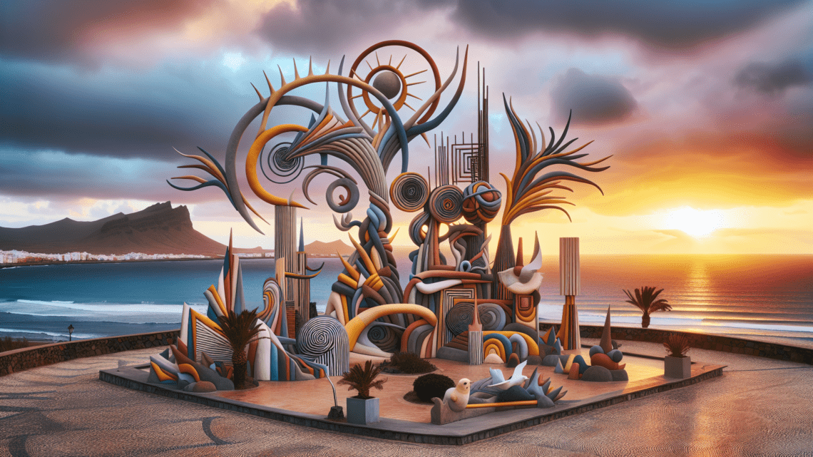 Besuch der Kunstwerke und Installationen von César Manrique