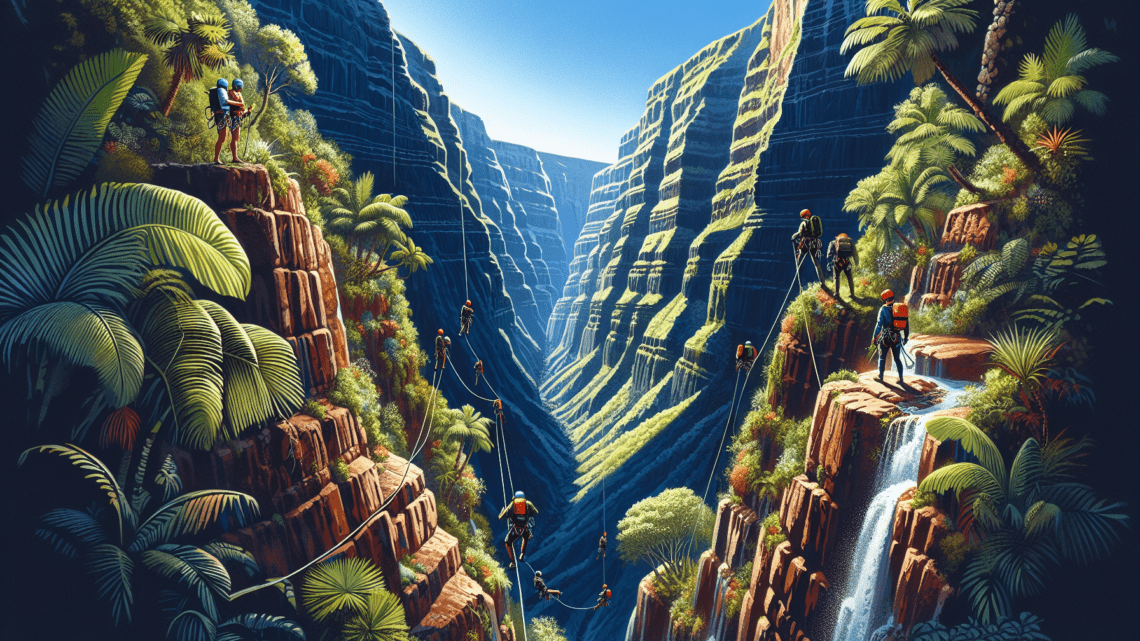 Canyoning in den Schluchten von Teneriffa