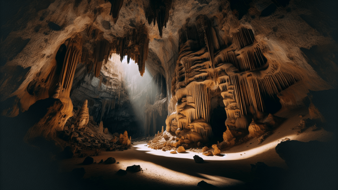 Erkundung der Höhle Cueva del Llano auf Fuerteventura