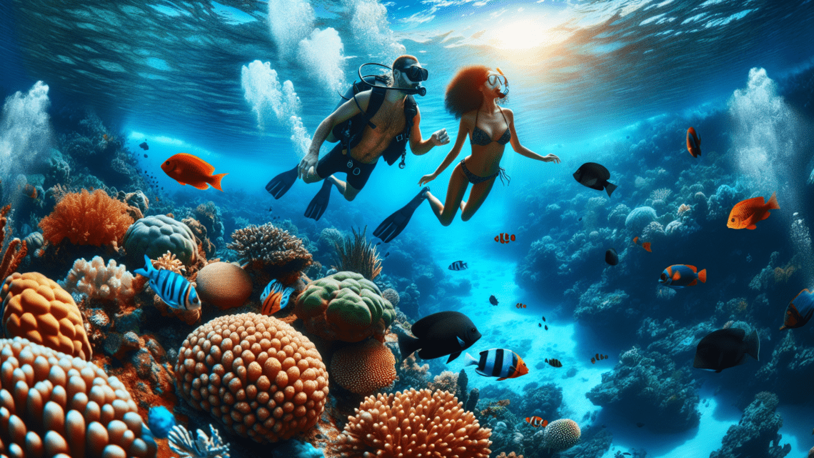 Tauchen und Schnorcheln in kristallklarem Wasser