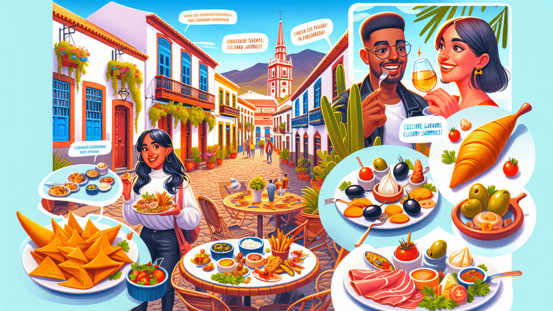 Verkostung kanarischer Tapas in lokalen Restaurants