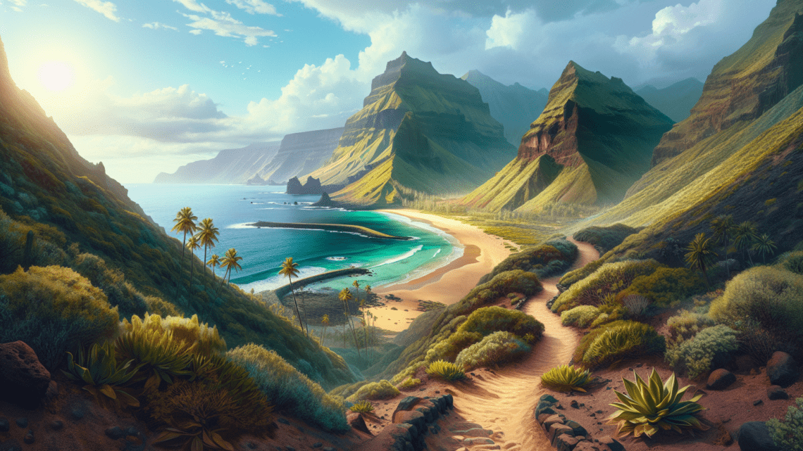 Wanderung zur Playa del Inglés auf La Gomera