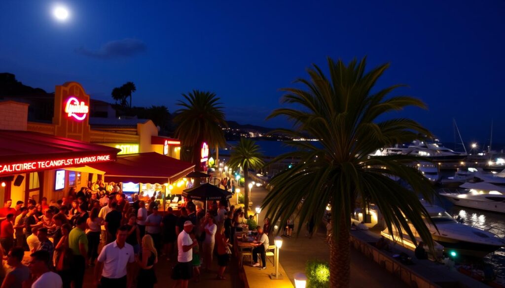 Nachtleben in Mogan Gran Canaria