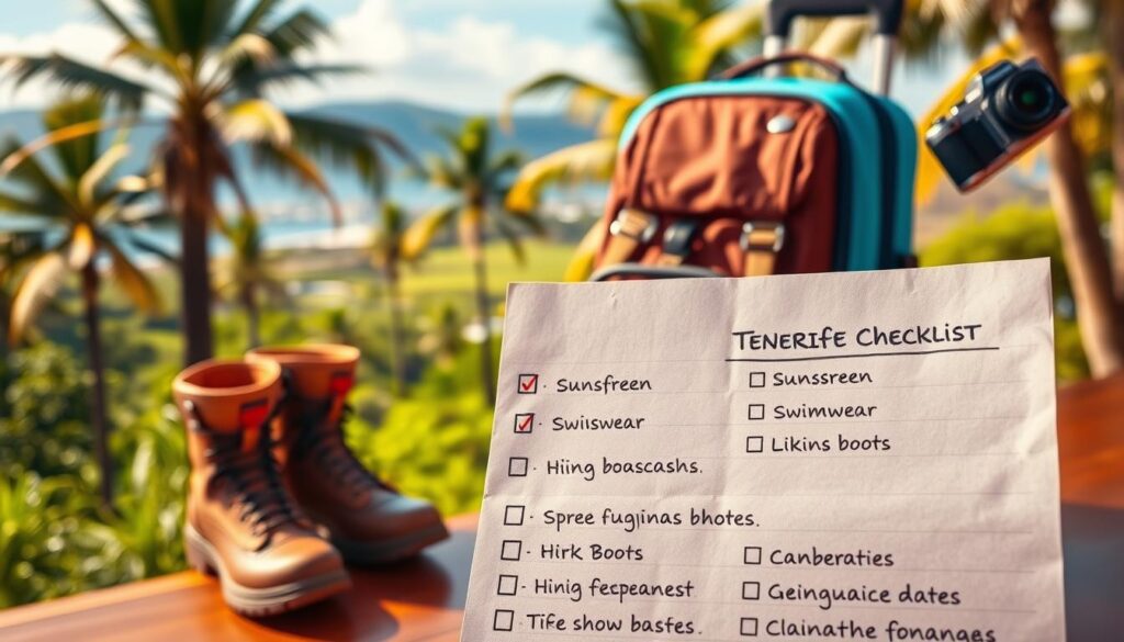 Teneriffa Reiseplanung Packliste