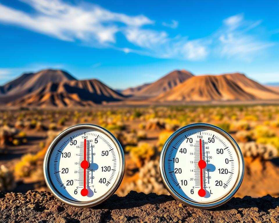 Lanzarote und Fuerteventura Temperaturvergleich