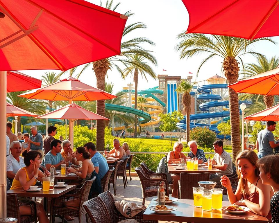 Restaurants Aqualand Maspalomas Verpflegung