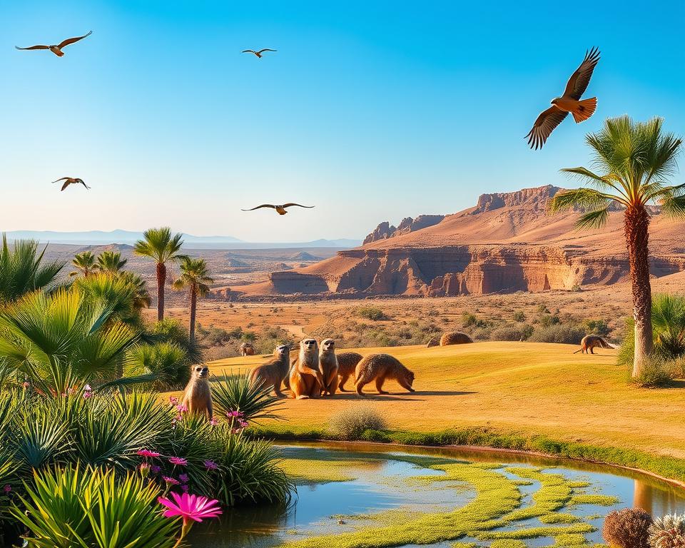 Tiershow Oasis Wildlife Fuerteventura