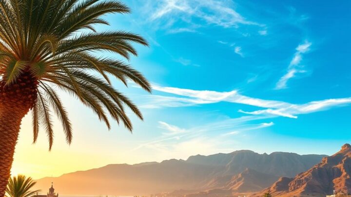 Temperaturen im Januar auf den Kanaren: Wetterübersicht